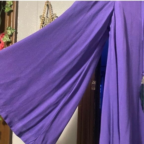 PJK, Flowy, Indigo, Oversized, Boho Dakota Tunic Blouse - Picture 6 of 16